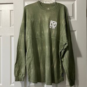 Disney World  Spirit Jersey Tie-Dye Green